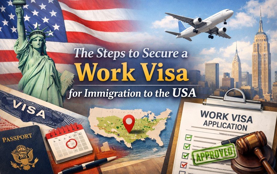 The Steps to Secure a Work Visa for Immigration to the USA